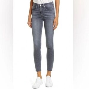 Rag & Bone Nina High Rise Skinny Blue Jeans Size 28